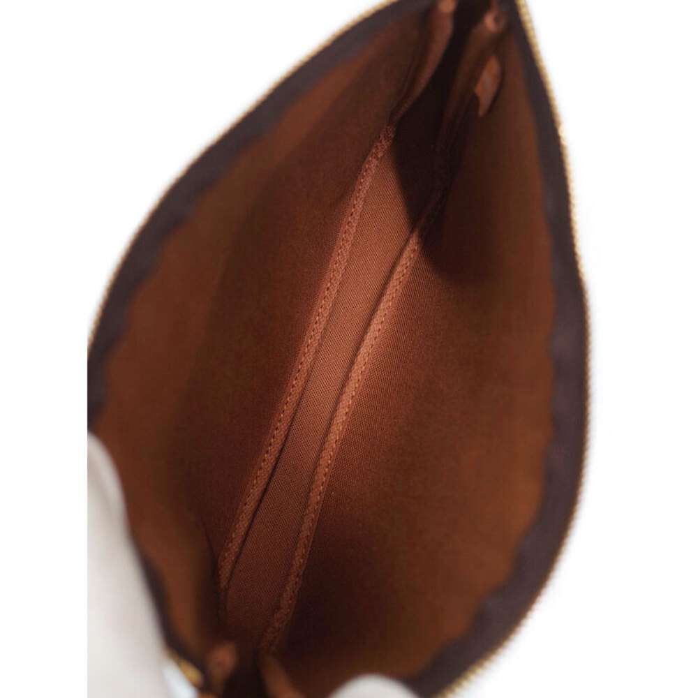Louis Vuitton Monogram Leather Brown Pochette Accessoires Bag Shoulder Strap - Picture 3 of 9